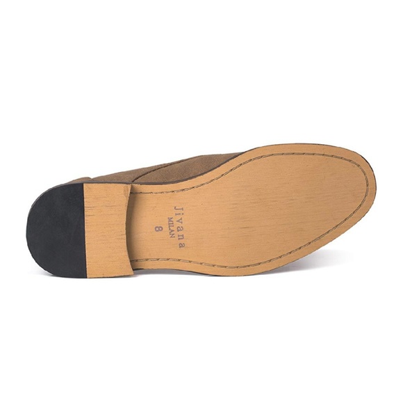 Men's Suede Oxford Dress Shoes Lace Up - Picture 6 of 6